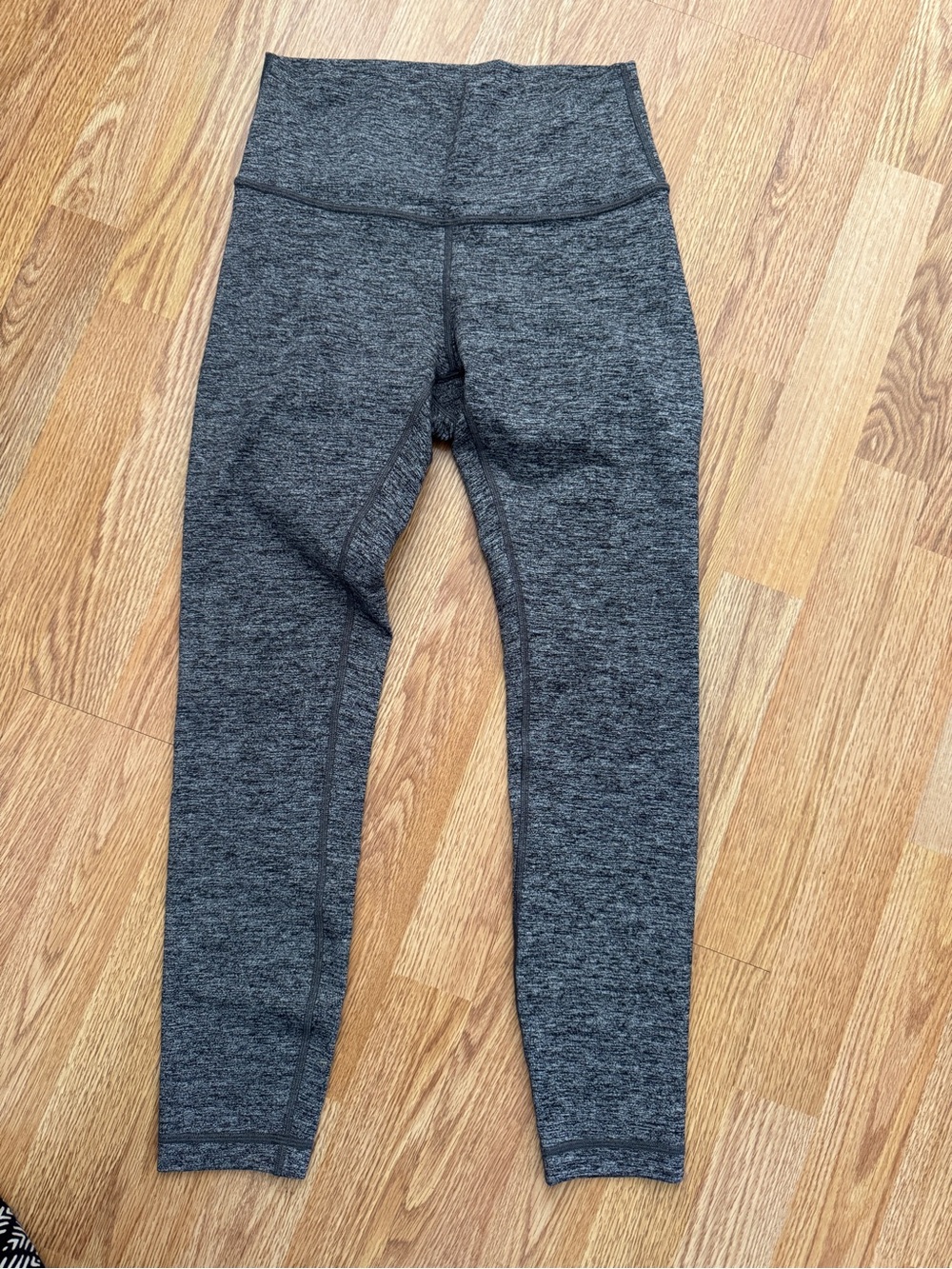 lululemon athletica Heathered Dark Gray High-Rise Leggings
